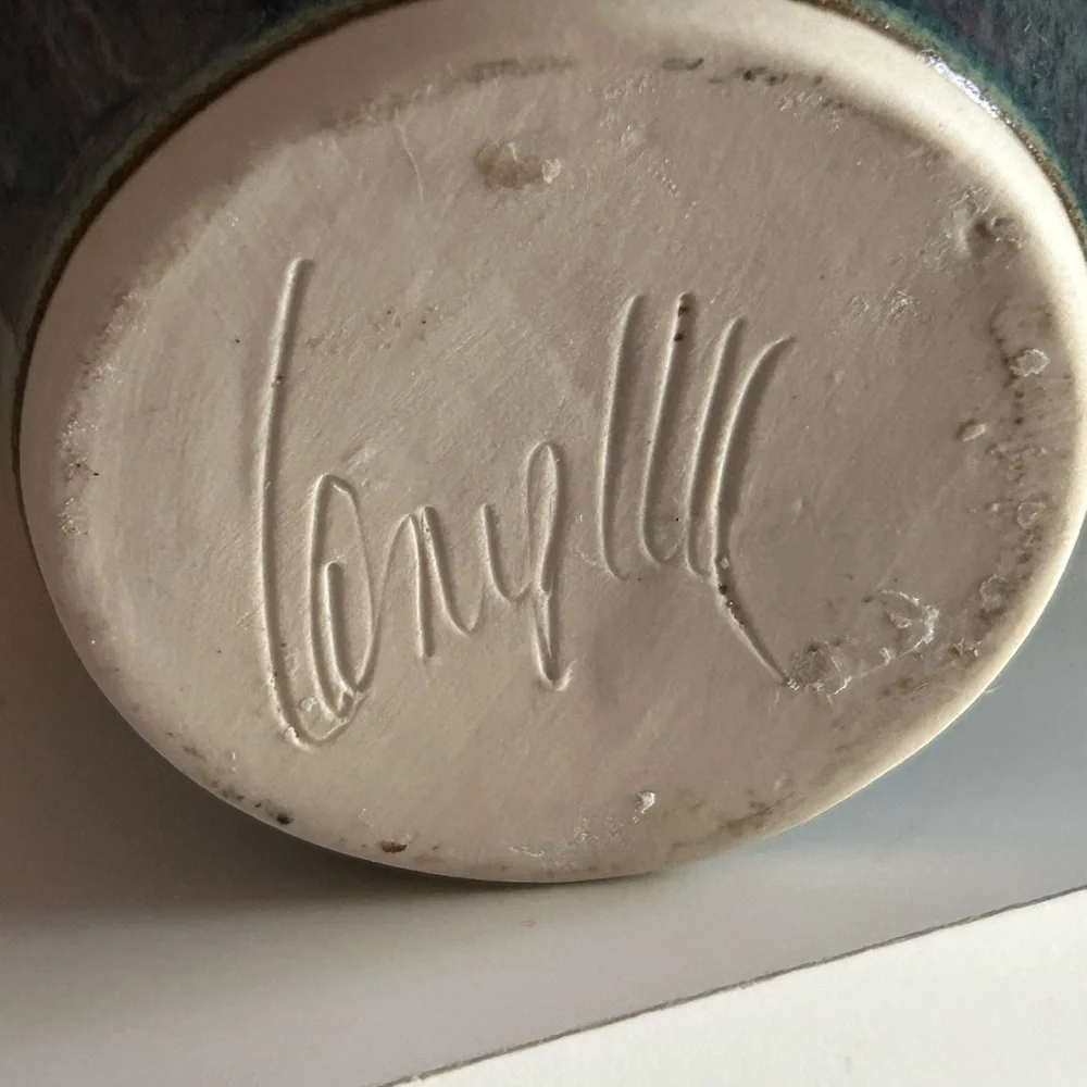 Bill Campbell Flambeaux Crystalline Glaze Studio Art Pottery 7